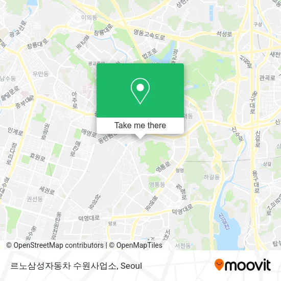 르노삼성자동차 수원사업소 map