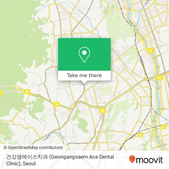 건강샘에이스치과 (Geongangsaem Ace Dental Clinic) map