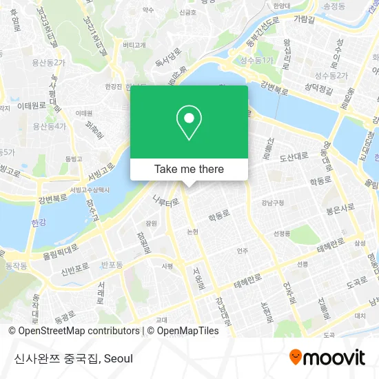 신사완쯔 중국집 map