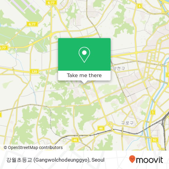 강월초등교 (Gangwolchodeunggyo) map