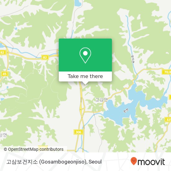 고삼보건지소 (Gosambogeonjiso) map