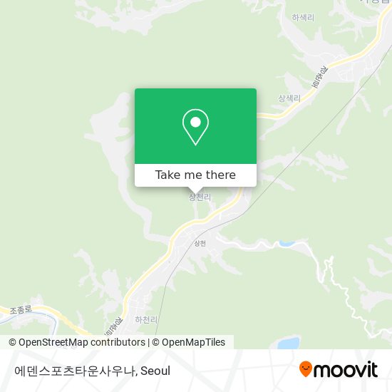 에덴스포츠타운사우나 map