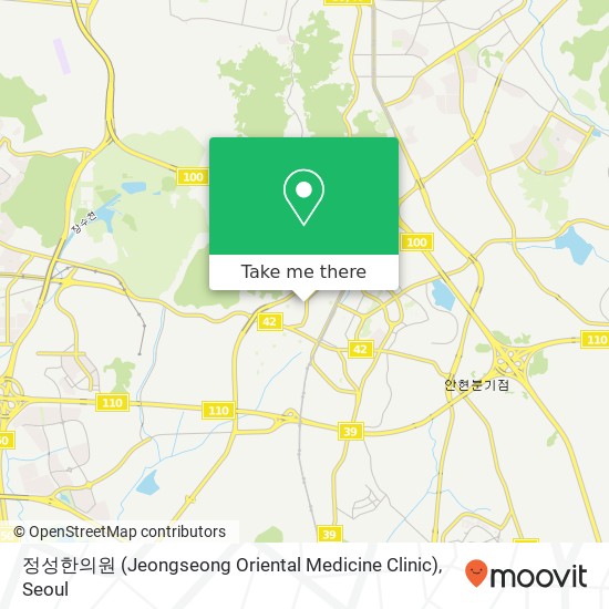 정성한의원 (Jeongseong Oriental Medicine Clinic) map