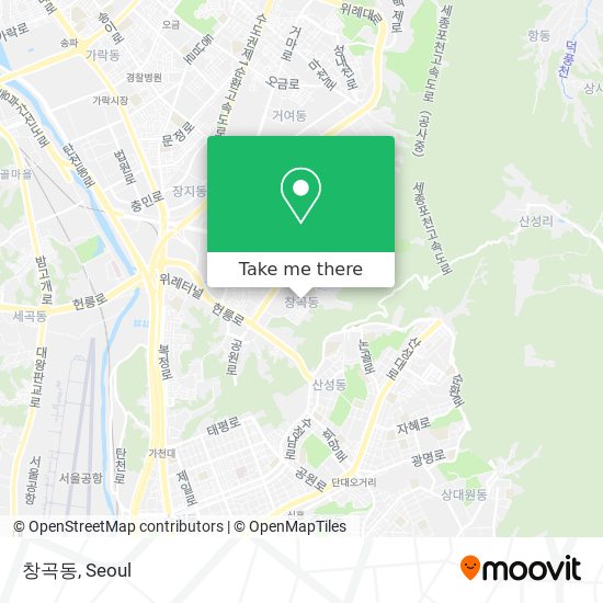 창곡동 map