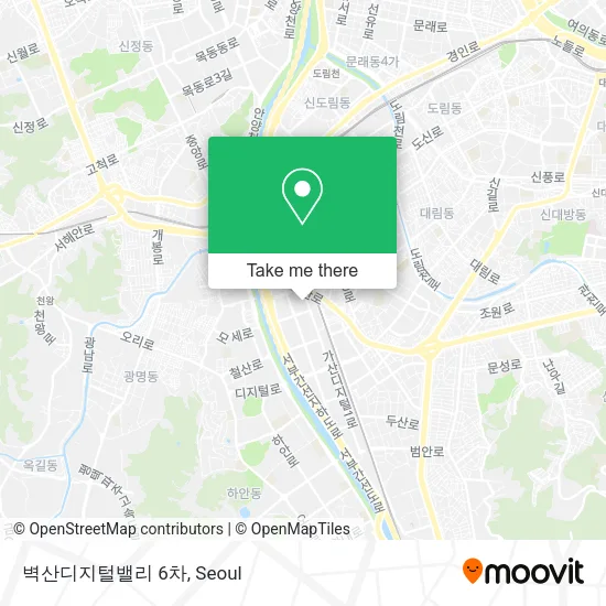 벽산디지털밸리 6차 map