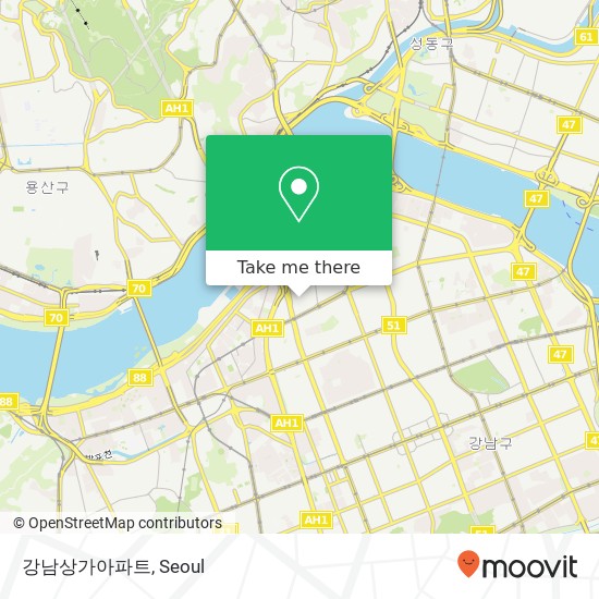 강남상가아파트 map