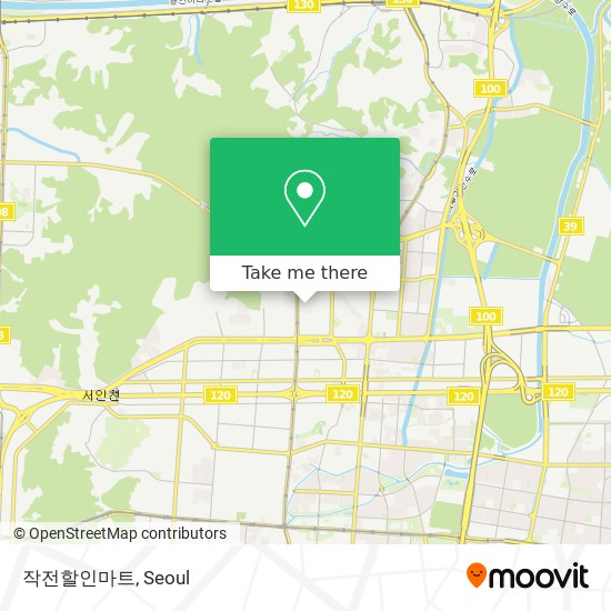 작전할인마트 map