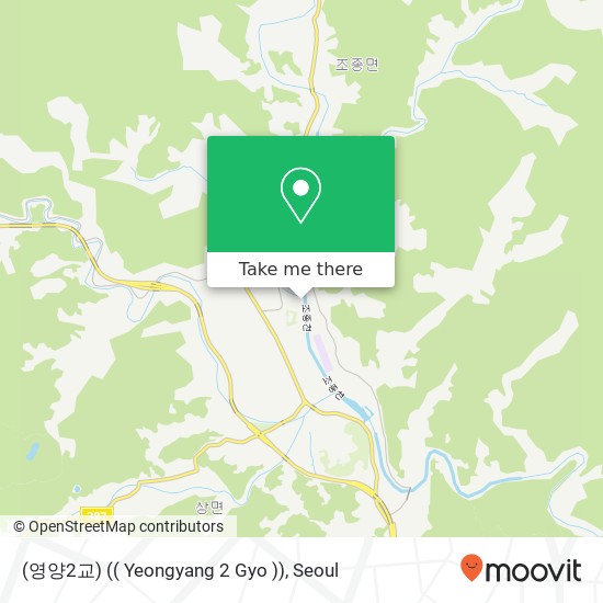 (영양2교) (( Yeongyang 2 Gyo )) map