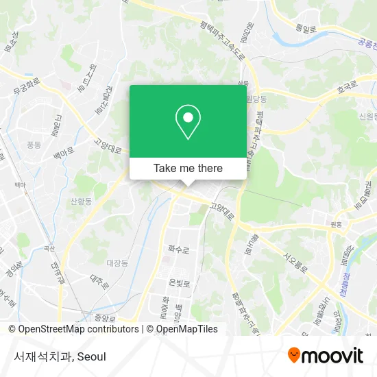 서재석치과 map
