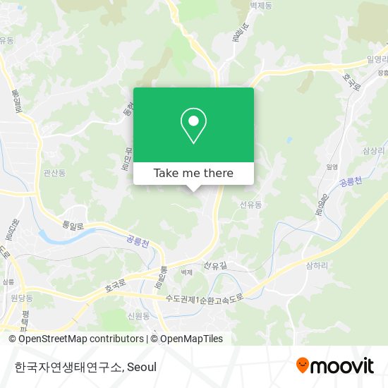 한국자연생태연구소 map