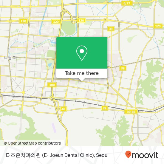 E-조은치과의원 (E- Joeun Dental Clinic) map