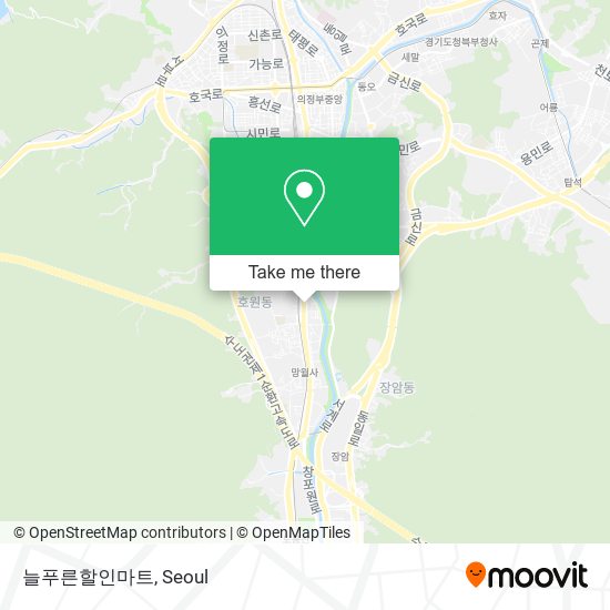 늘푸른할인마트 map