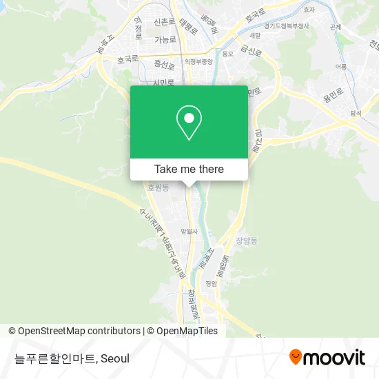 늘푸른할인마트 map