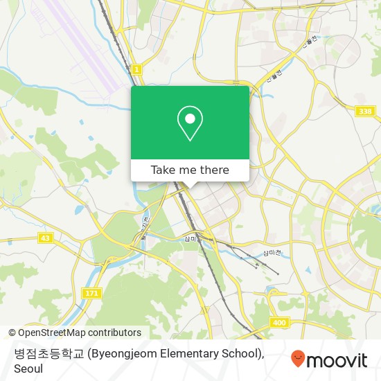 병점초등학교 (Byeongjeom Elementary School) map