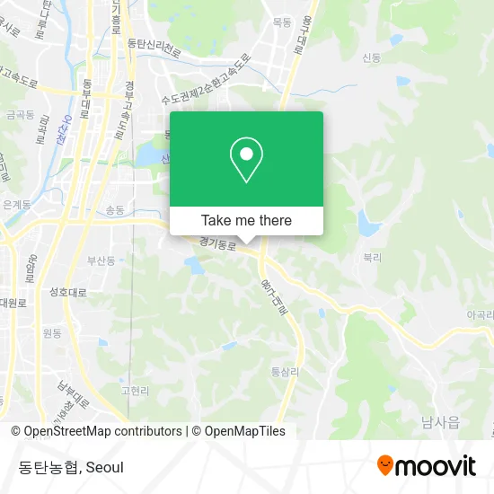 동탄농협 map