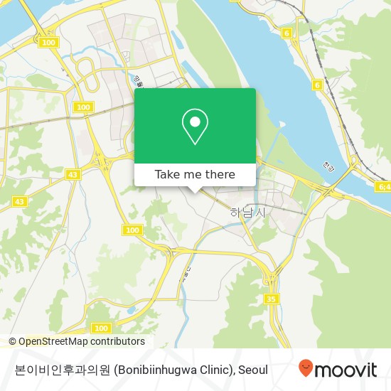 본이비인후과의원 (Bonibiinhugwa Clinic) map