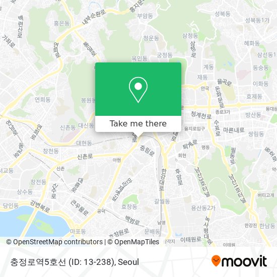 충정로역5호선 (ID: 13-238) map