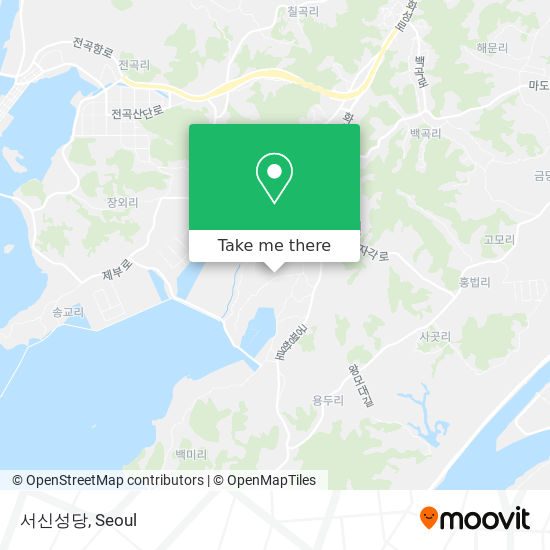 서신성당 map