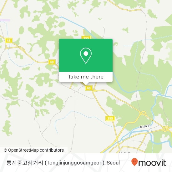 통진중고삼거리 (Tongjinjunggosamgeori) map