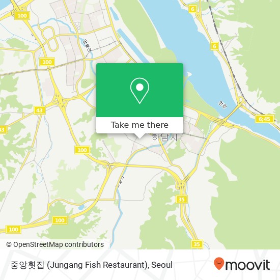 중앙횟집 (Jungang Fish Restaurant) map