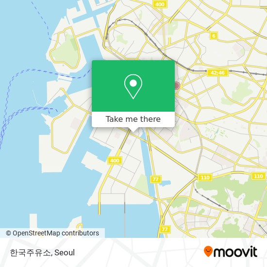 한국주유소 map