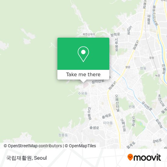 국립재활원 map