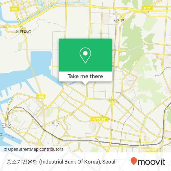 중소기업은행 (Industrial Bank Of Korea) map