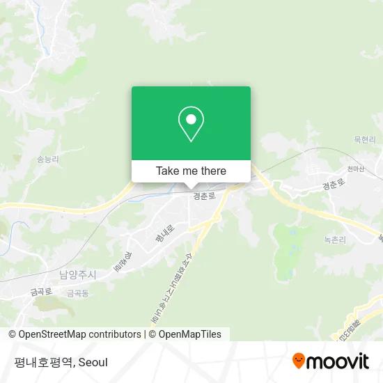 평내호평역 map