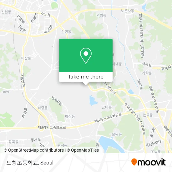 도창초등학교 map