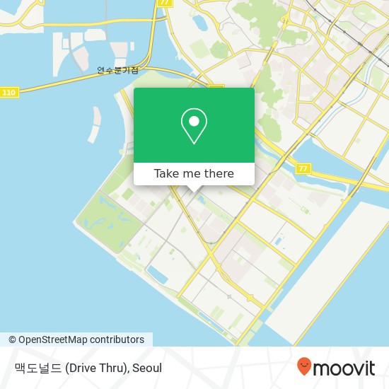 맥도널드 (Drive Thru) map