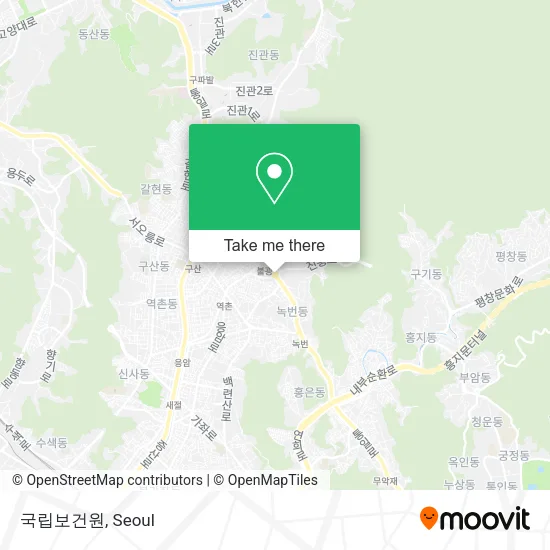 국립보건원 map