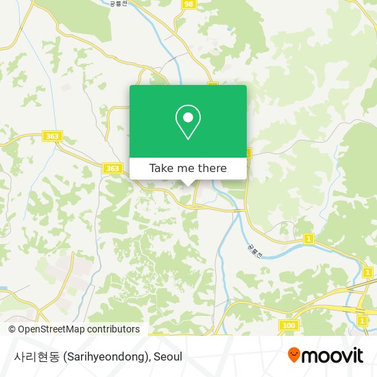 사리현동 (Sarihyeondong) map