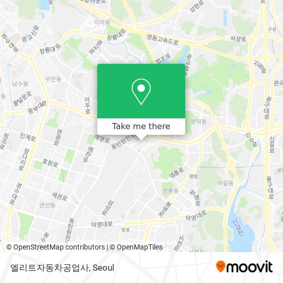 엘리트자동차공업사 map