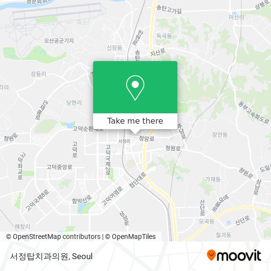 서정탑치과의원 map