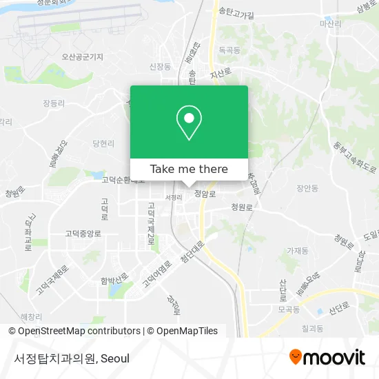 서정탑치과의원 map
