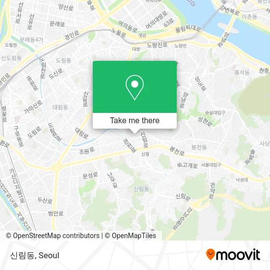 신림동 map
