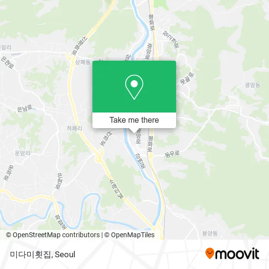 미다미횟집 map