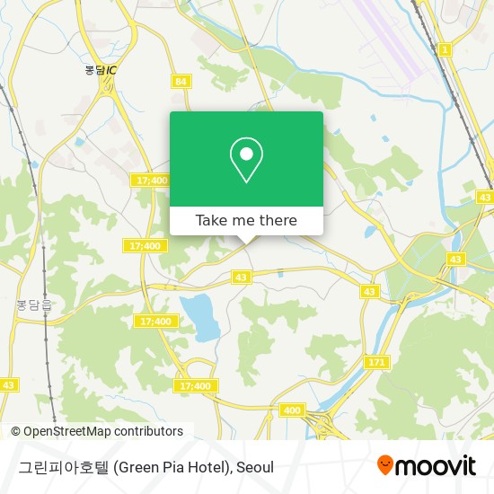 그린피아호텔 (Green Pia Hotel) map