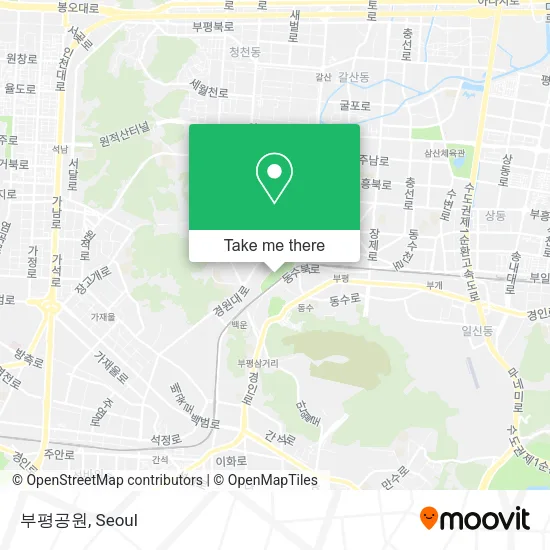 부평공원 map