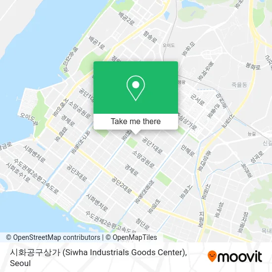 시화공구상가 (Siwha Industrials Goods Center) map