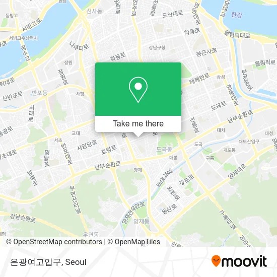 은광여고입구 map