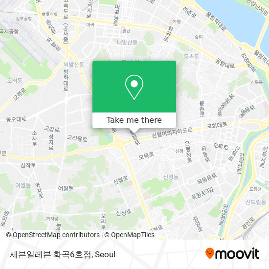 세븐일레븐 화곡6호점 map