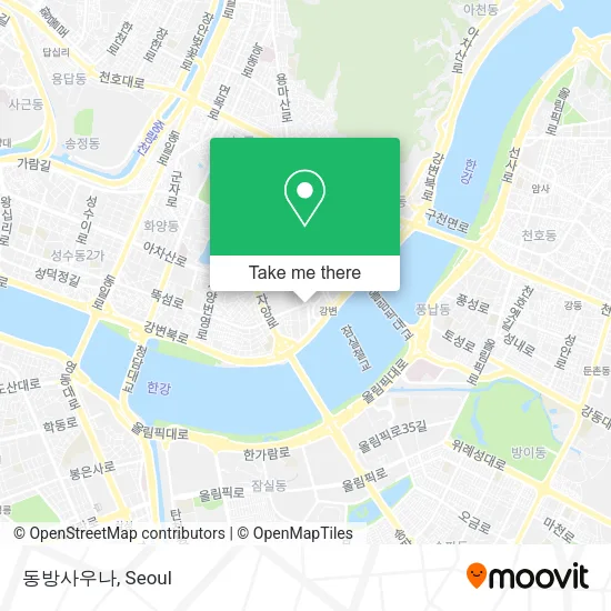 동방사우나 map