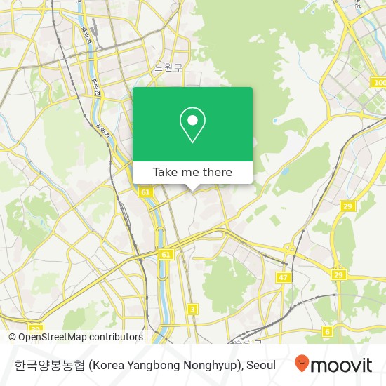 한국양봉농협 (Korea Yangbong Nonghyup) map