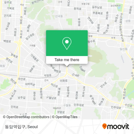 동암역입구 map