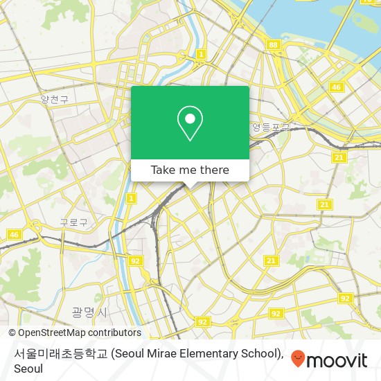 서울미래초등학교 (Seoul Mirae Elementary School) map