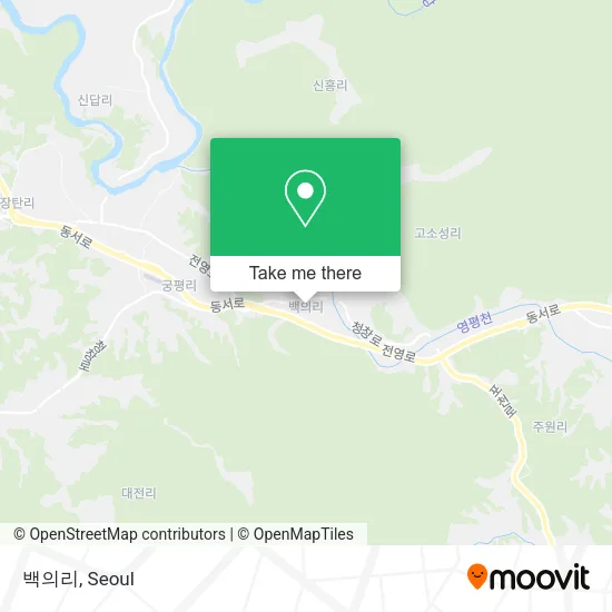 백의리 map