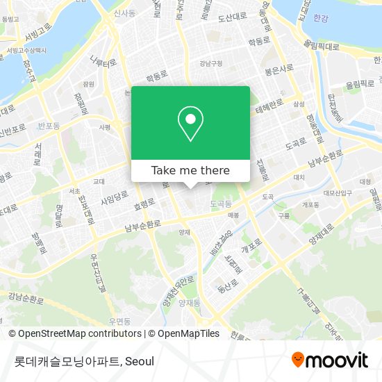 롯데캐슬모닝아파트 map