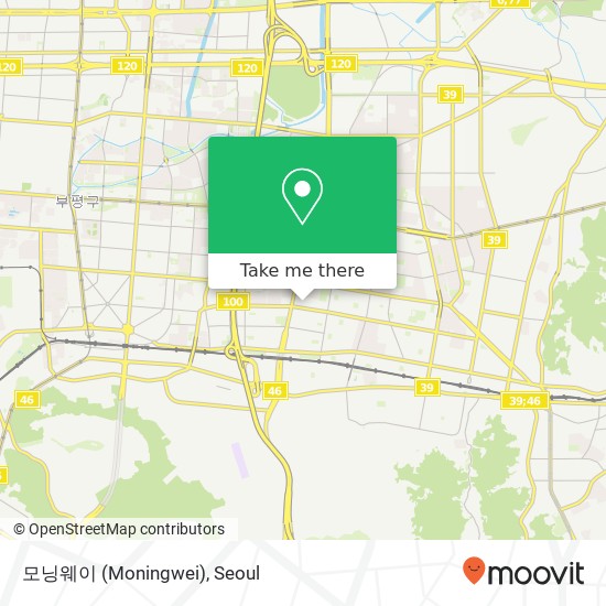 모닝웨이 (Moningwei) map