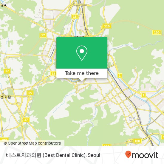베스트치과의원 (Best Dental Clinic) map